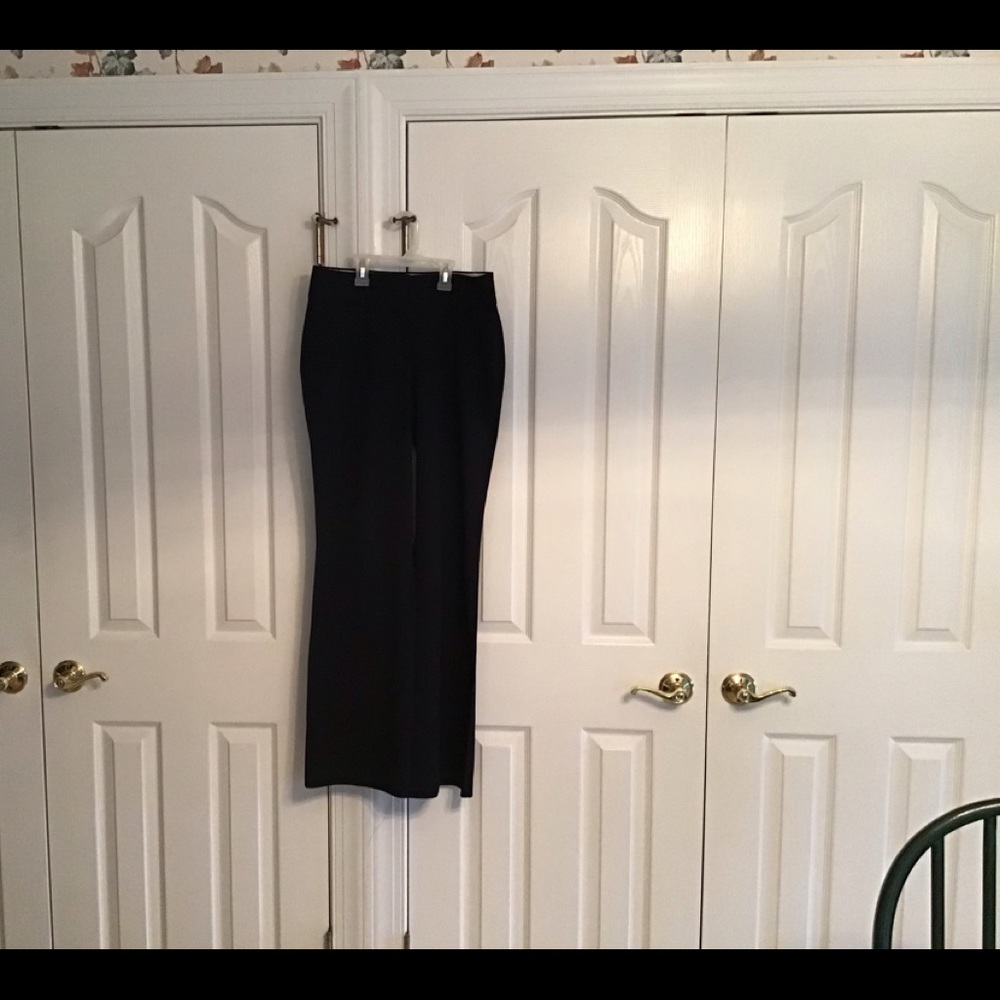 Ann Taylor LOFT navy trousers, size 2